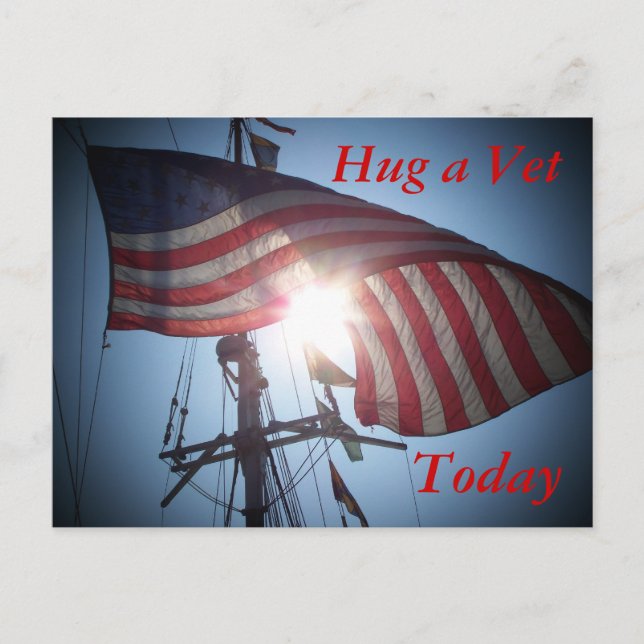 Tacka en Vet Vykort (Framsida)