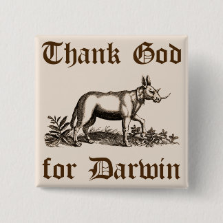 Tacka guden för Darwin knäppas Knapp