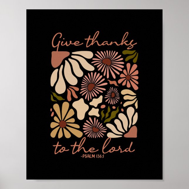 Tacka Herren Jesus Kristi tack Poster (Framsidan)