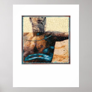 Täcka konst - bröstkorg beskåda - Griego Poster