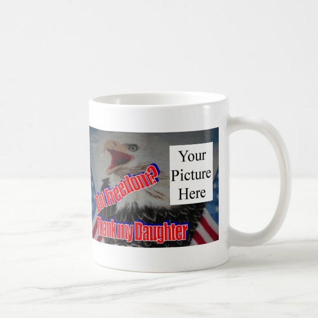 Tacka min dotter kaffemugg (Höger)