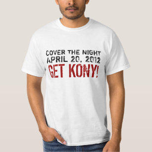 Täcka natten får Kony Tröja