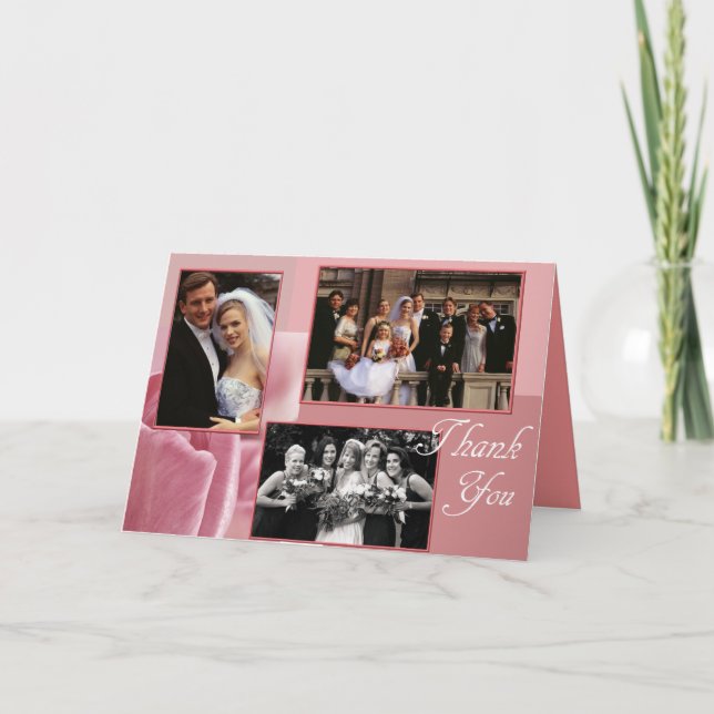 Tackbrudtärna Tack Kort (Framsida)