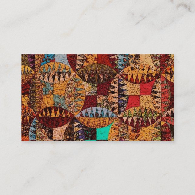 Täckedesignvisitkort Visitkort (Framsida)