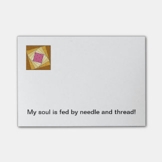 Täckekvarter som Posta-det noterar Post-it Block