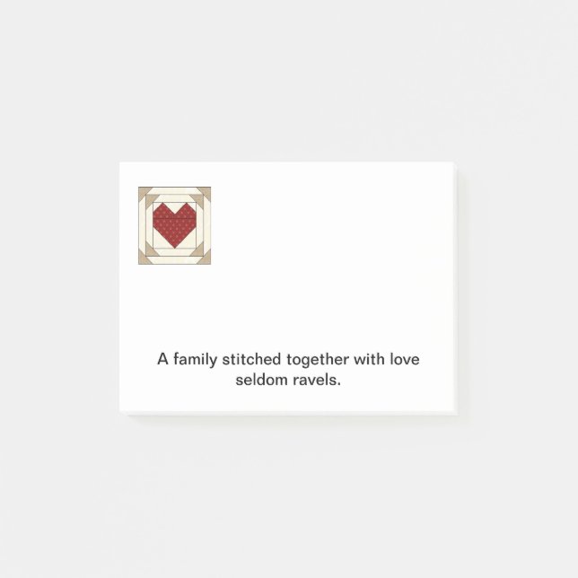 Täckekvarteret noterar Posta-det C Post-it Block (Framsida)