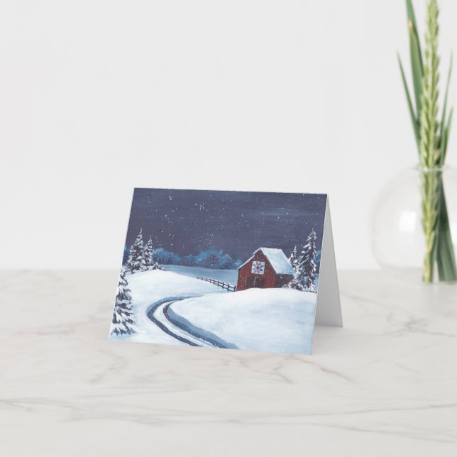 Täckeladugårdkort Helgkort (Framsida)