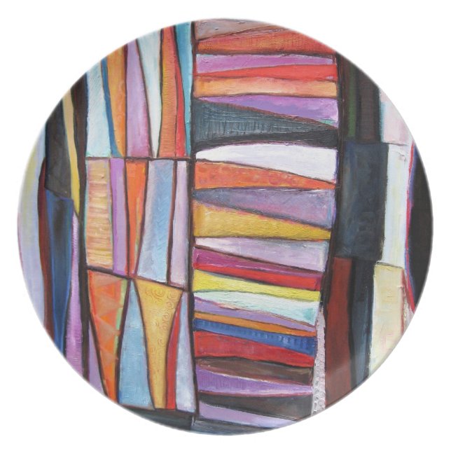 täckemönster pläterar tallrik (Framsidan)