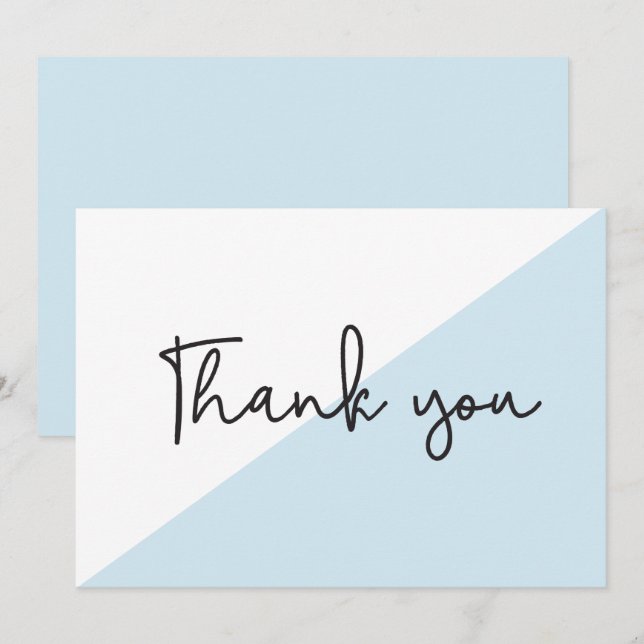 Tacken Baby Shower för modern skriptChic Inbjudningar (Fram/baksida)