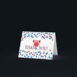 Tacken Babyboys i Modern Nautical Crab Boys Baby S Tack Kort<br><div class="desc">Modern konkotti sommarhavshantskrapa, babydusch-tackkort-kort med en söt röd kran på vit bakgrund med röd och blå konetti. Perfekt tackkort för en sommarbåt som duschar nautiskt barn. Besök vår butik för den här designen i ett stort urval av trendig och populära val i färg och för att matcha inbjudningar till babyduschar,...</div>