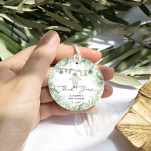 Tacken barnkläder Line Boho Baby Shower Gåvor Etiketter