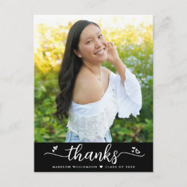 Tacken Black Studenten Photo Script Hearts Vykort