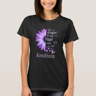 Tacken Blommor för kvinnliga konfektörer T Shirt