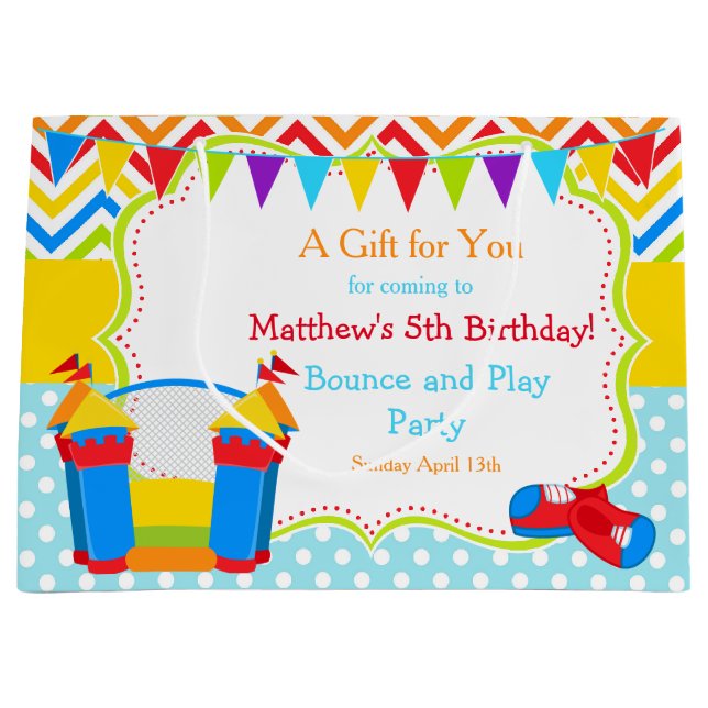 Tacken Bouncy Castle Birthday Boy (Framsidan)