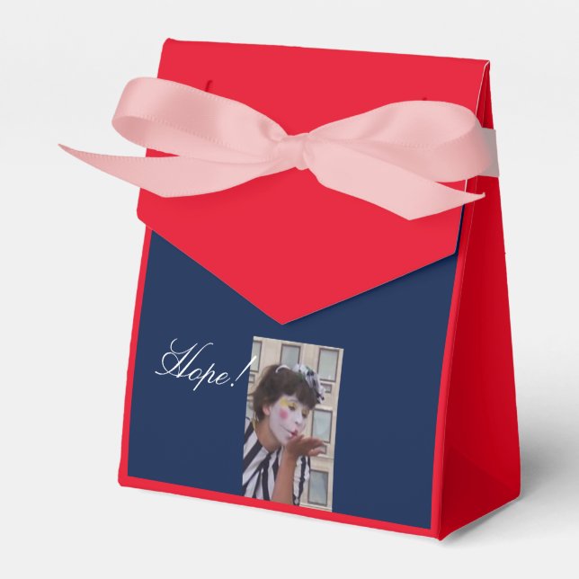 Tacken bröllopsfestens favoriter presentaskar (Framsidan Sidan)