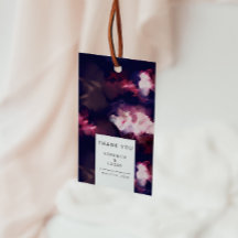 Tacken Burgundy Artistic Push Stroke för elegant