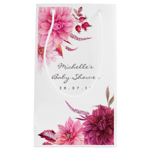 Tacken Burgundy &  Fall Baby Shower Guest