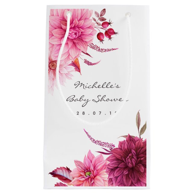 Tacken Burgundy &  Fall Baby Shower Guest (Framsidan)