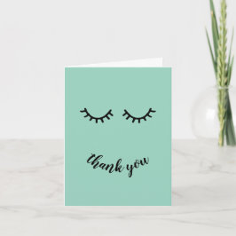 Tacken chic Mint Black Eyelash Tack Kort