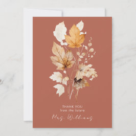 Tacken Cinnamon Höst löv Möhippa Inbjudningar