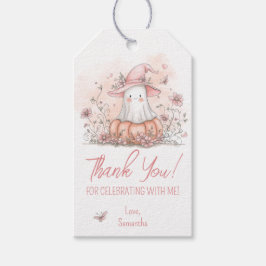 Tacken Cute Ghost Birthday Presentetikett