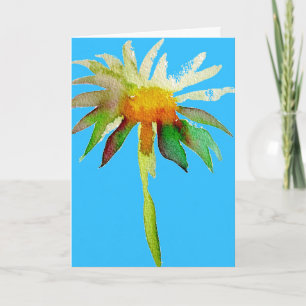 Tacken daisy Blue Modern Art Tack Kort