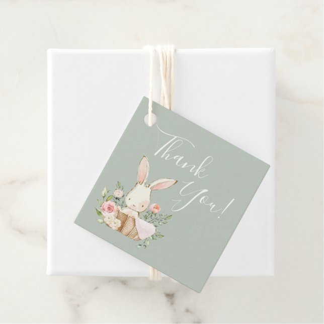 Tacken elegant Baby Shower Gåvor Etiketter (På plats)