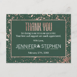 Tacken Färgplattor för Grönten ro Guld Vykort