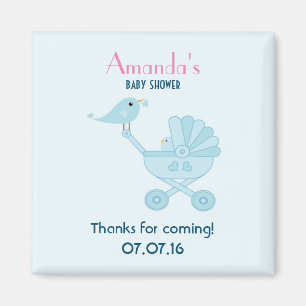 Tacken Favoriter för Baby och Mamma Shower Magnet