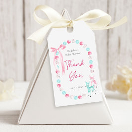 Tacken Flicka i julklapp Presentetikett