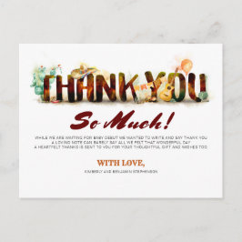 Tacken för den mexikanska babydisken Stil Inbjudan Vykort