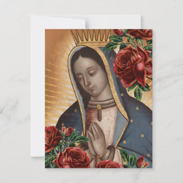 Tacken för det spanska sjukförsäkringskortet Helig Tack Kort (Framsida)