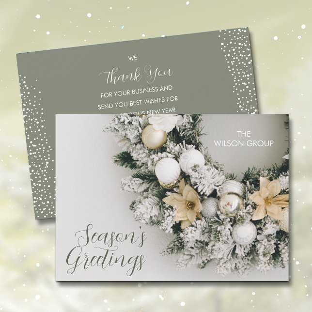 Tacken gräs julkort (Skapare uppladdad)