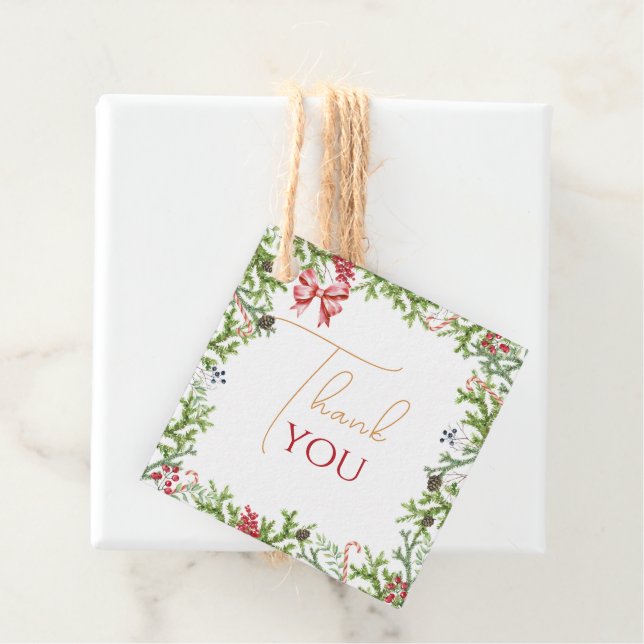 Tacken Grenar Baby Shower Gåvor Etiketter (På plats)