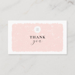 Tacken Logotyp för ditt köp Visitkort