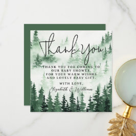 Tacken Misty Forest Baby Shower Tack Kort