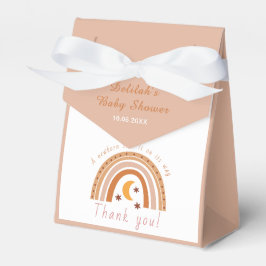 Tacken Modern Boho Rainbow Baby Shower Presentaskar