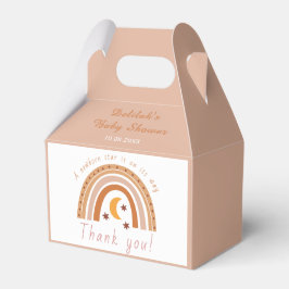 Tacken Modern Boho Rainbow Baby Shower Presentaskar