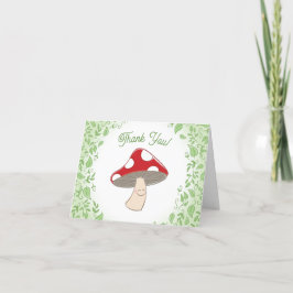 Tacken Mushroom Baby Shower Tack Kort