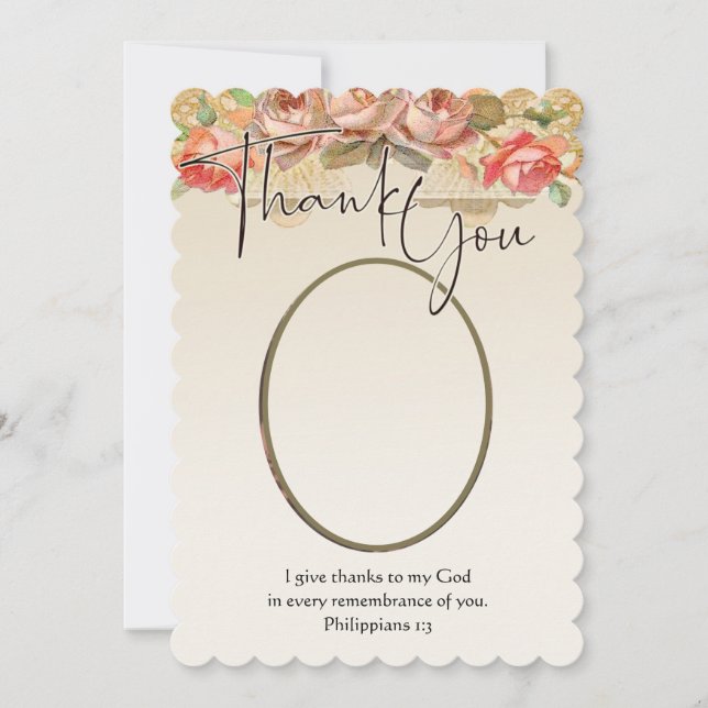 Tacken om medkänsla med Jesus Religiösa Tack Kort (Framsida)