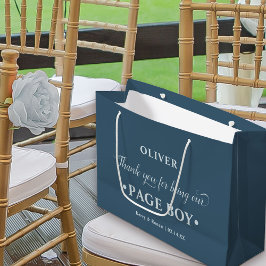 Tacken personlig Page Boy Blue