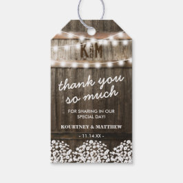 Tacken Rustic Landsbyggsbröllop till förmån för Presentetikett