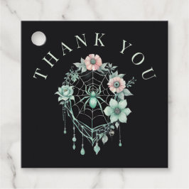 Tacken Spindelnät för Blommigt av Göteborg Mint-Gr Gåvor Etiketter