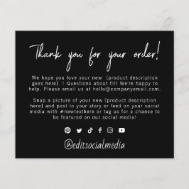 Tacken trendig för din beställningsfällare flygblad