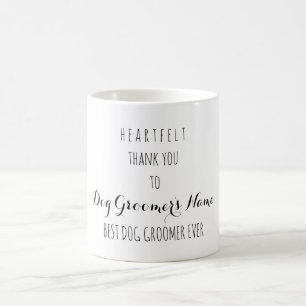 Tackens bästa Hund någonsin Kaffemugg