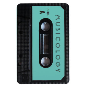 Täcker den ljudsignal stilkassetten för Retro Magnet