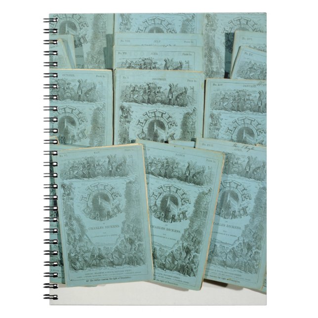 Täcker från månadstidningen utfärdar av 'lite anteckningsbok (Framsidan)