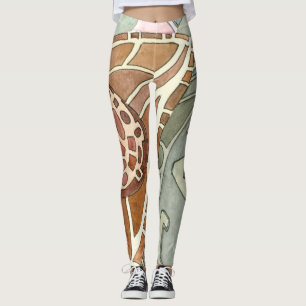 Täcker franskt nytto- för Yogadamasker nr. 1 Leggings