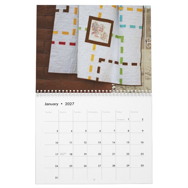TÄCKEväggkalender 2014 Kalender (Jan 2027)