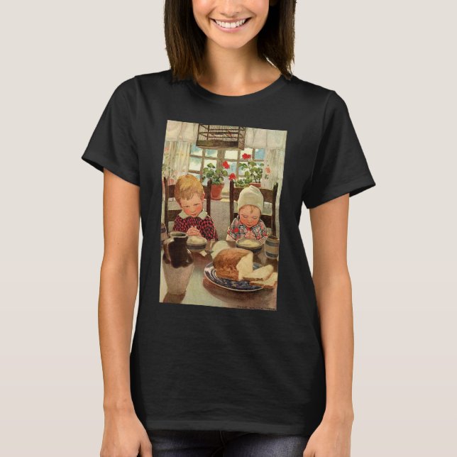 Tackfulla barn av Jessie Willcox Smith T Shirt (Framsida)